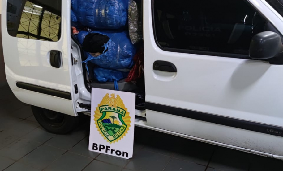 Em ação conjunta, BPFron apreende quase R$ 40 mil em produtos contrabandeados