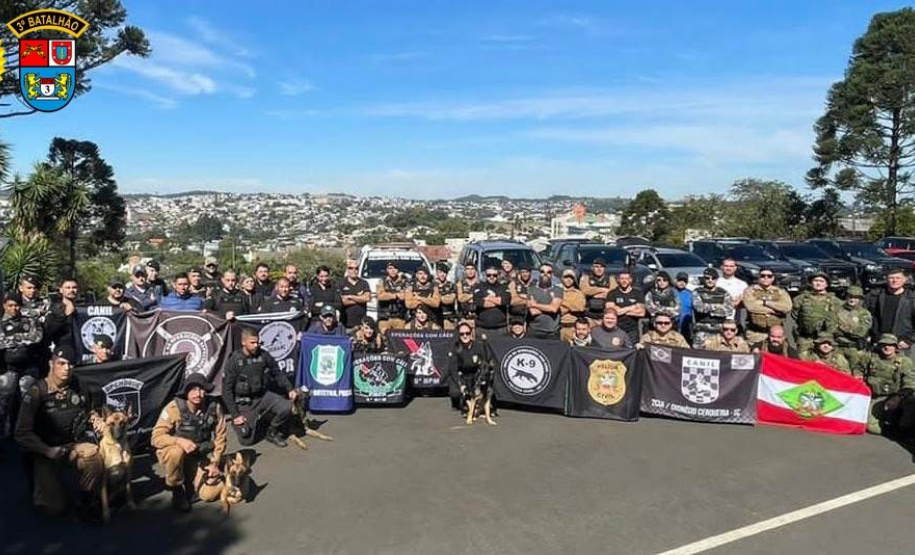 Policiais Militares do 3º BPM participam de Seminário de Cinotecnia em Pato Branco