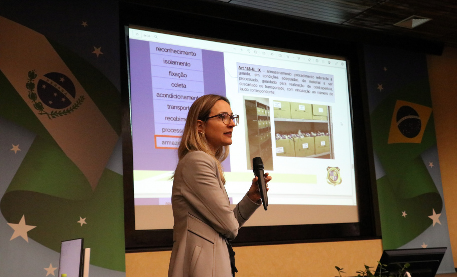 Polícia Científica do Paraná promove 2º Curso de Atualização e Padronização de Procedimentos dos Gestores