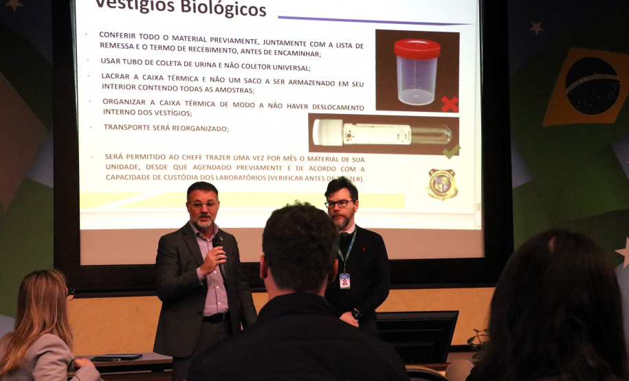 Polícia Científica do Paraná promove 2º Curso de Atualização e Padronização de Procedimentos dos Gestores