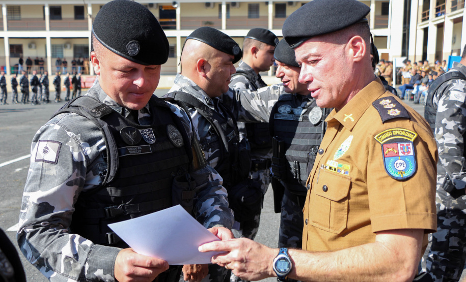 Formatura do XVII Curso de Controle de Distúrbios Civis (CCDC)