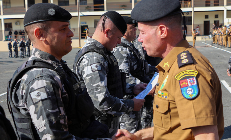 Formatura do XVII Curso de Controle de Distúrbios Civis (CCDC)