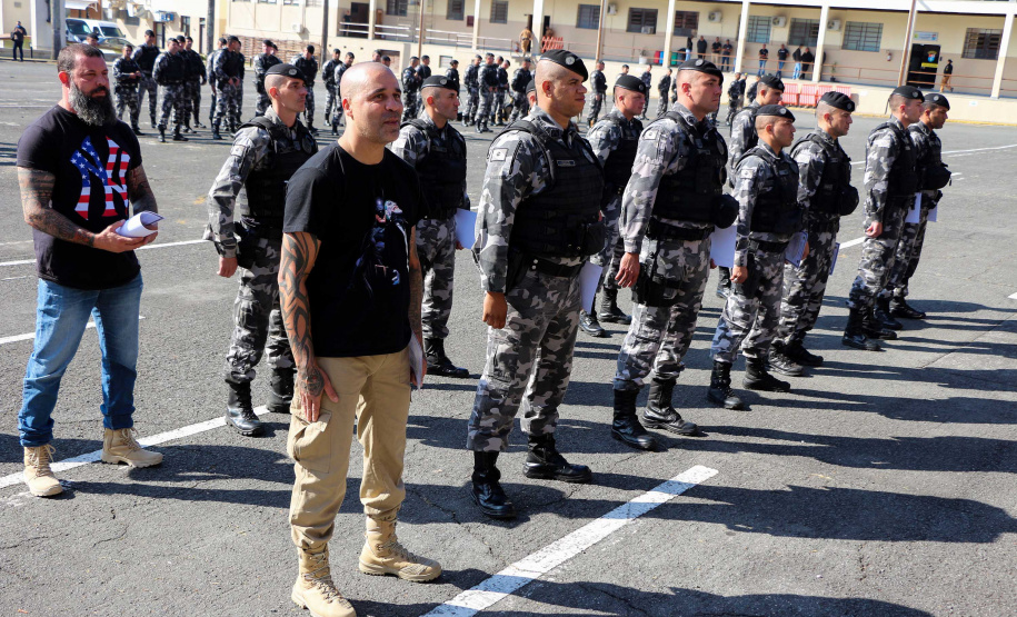 Formatura do XVII Curso de Controle de Distúrbios Civis (CCDC)