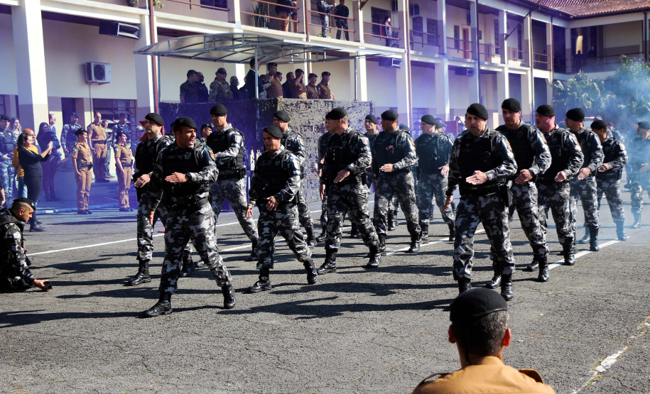 Formatura do XVII Curso de Controle de Distúrbios Civis (CCDC)