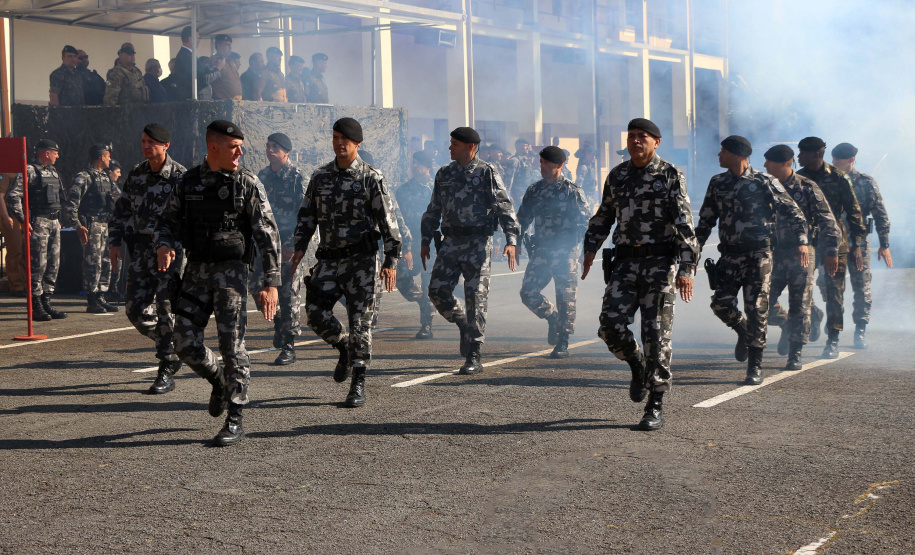 Formatura do XVII Curso de Controle de Distúrbios Civis (CCDC)