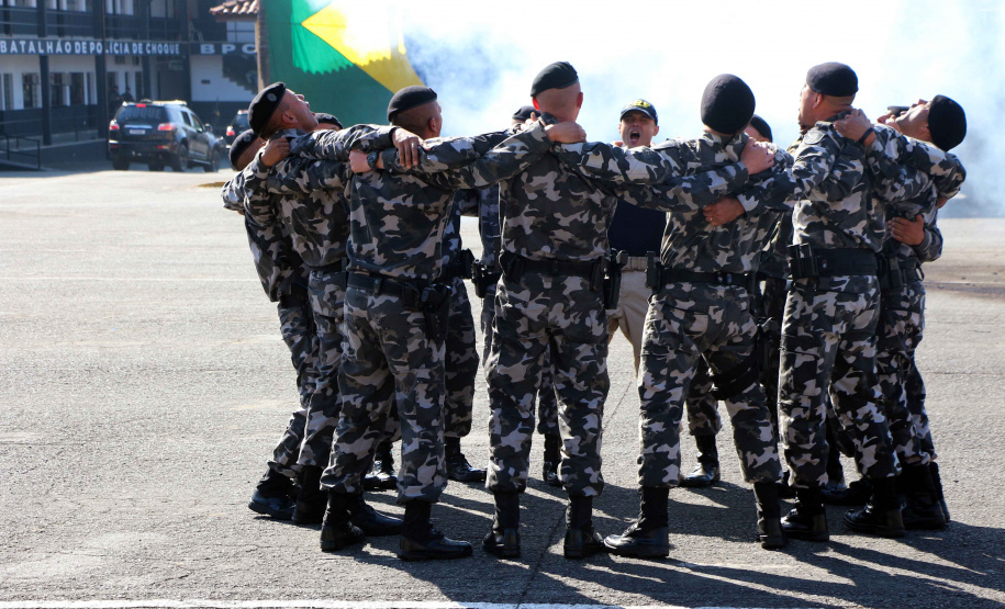 Formatura do XVII Curso de Controle de Distúrbios Civis (CCDC)