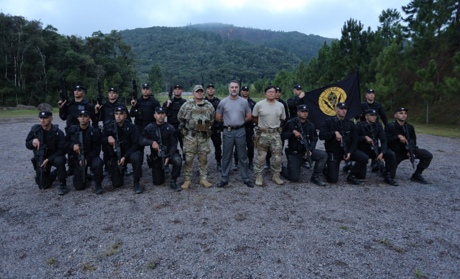 Curso de Operações Táticas Especiais da PCPR aprimora especialização de policiais