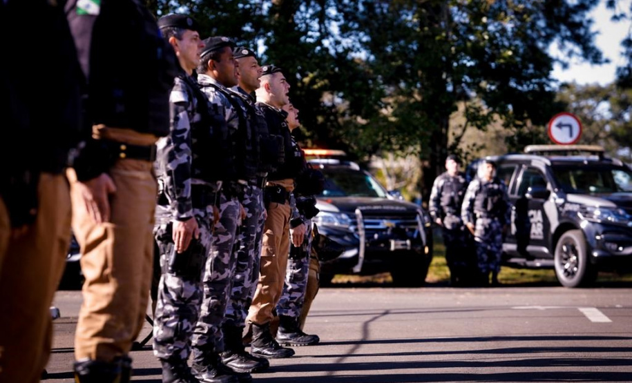 Batalhão de Guarapuava comemora aniversário com homenagens e lançamento da Operação Pronta Resposta