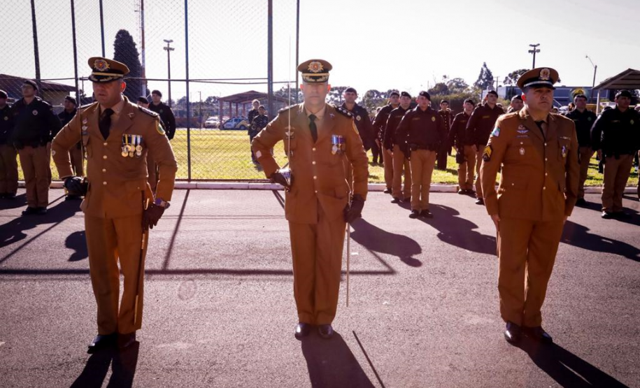 Batalhão de Guarapuava comemora aniversário com homenagens e lançamento da Operação Pronta Resposta