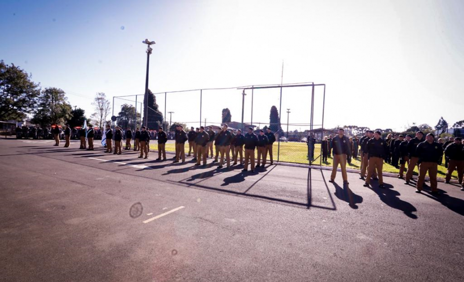 Batalhão de Guarapuava comemora aniversário com homenagens e lançamento da Operação Pronta Resposta