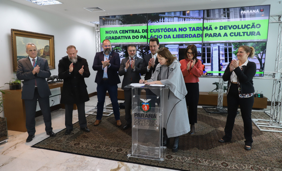 Com criação da Central de Custódia, MIS-PR retoma ocupação do Palácio da Liberdade