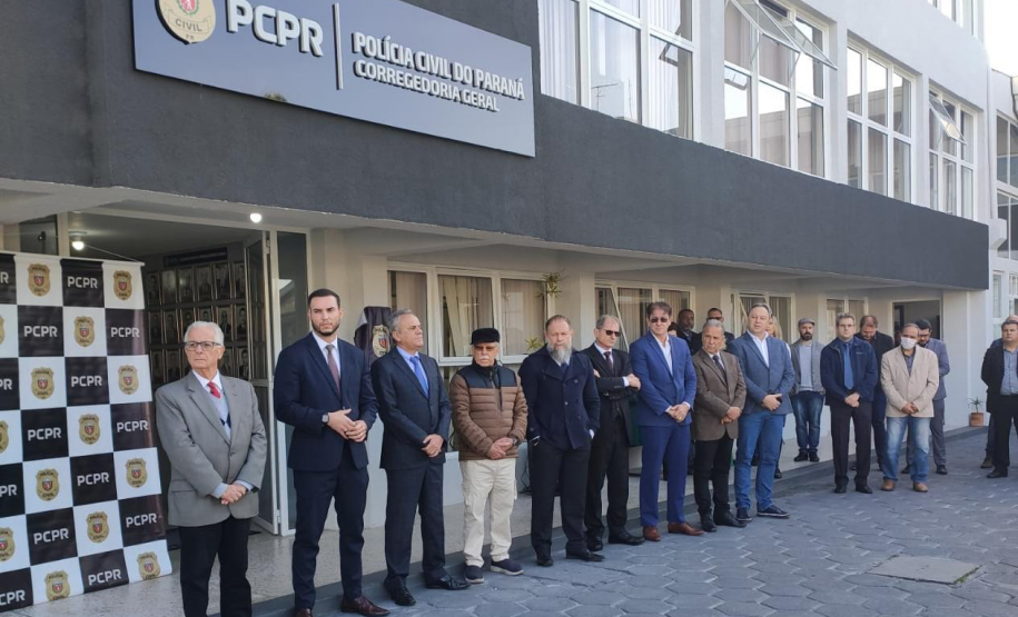 Polícia Civil finaliza revitalização do prédio da Corregedoria Geral, em Curitiba