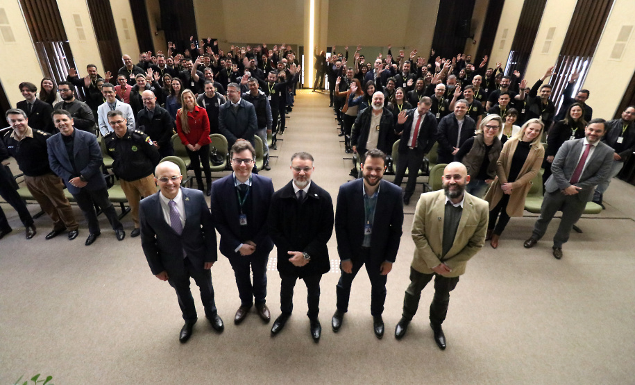 Abertura do curso de formação de peritos e auxiliares de perícia da policia científica