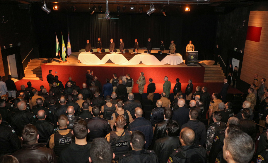 Polícia Militar do Paraná realiza simpósio para enfrentamento de crimes violentos contra o patrimônio