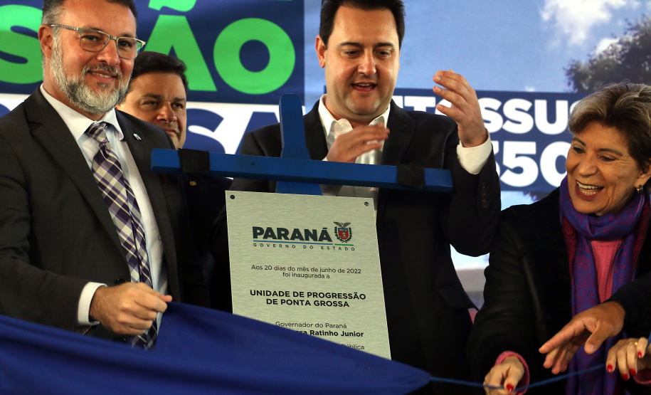 Governo do Estado inaugura Unidade de Progressão autossustentável em Ponta Grossa