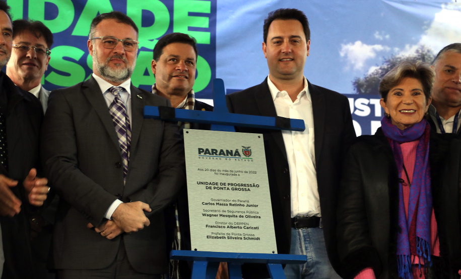 Governo do Estado inaugura Unidade de Progressão autossustentável em Ponta Grossa