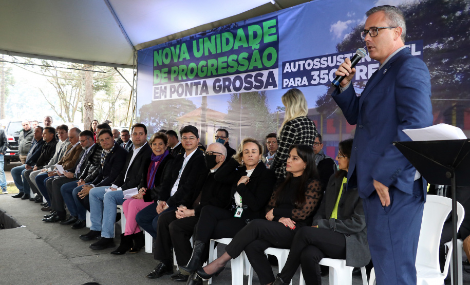 Governo do Estado inaugura Unidade de Progressão autossustentável em Ponta Grossa