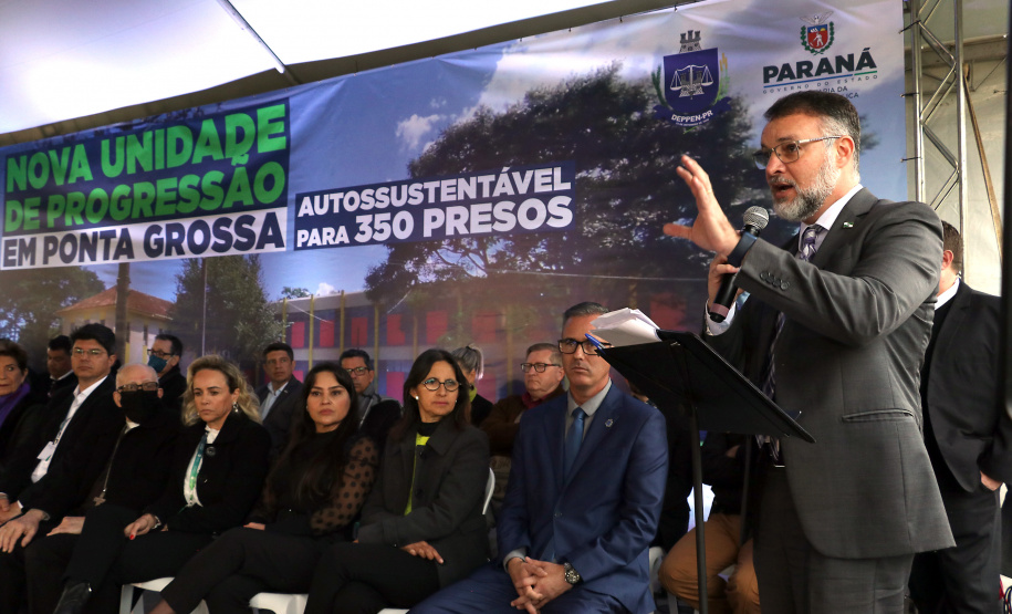 Governo do Estado inaugura Unidade de Progressão autossustentável em Ponta Grossa