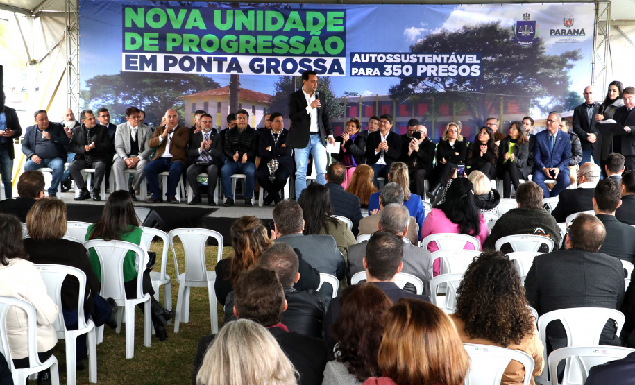 Governo do Estado inaugura Unidade de Progressão autossustentável em Ponta Grossa
