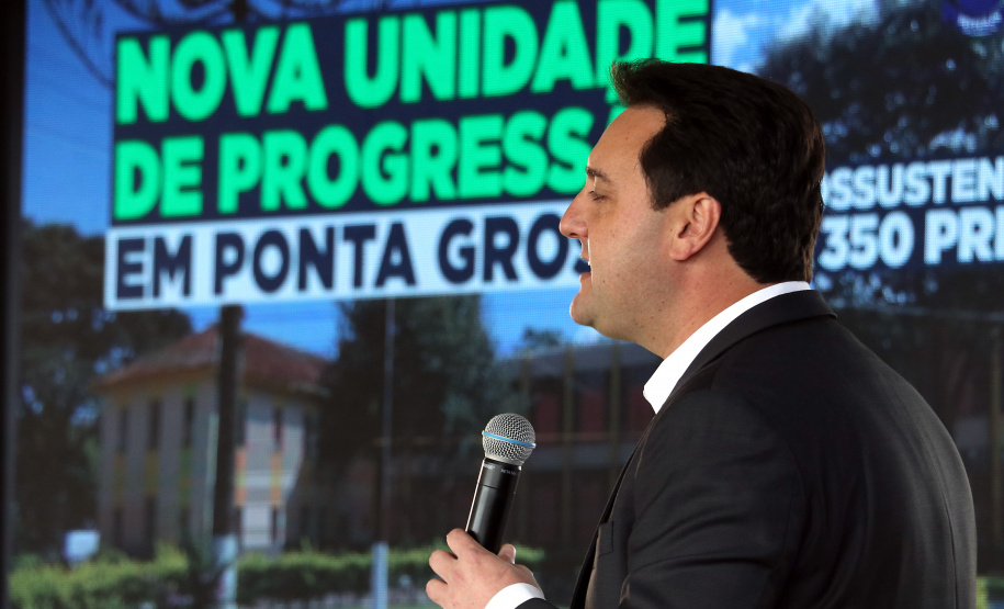 Governo do Estado inaugura Unidade de Progressão autossustentável em Ponta Grossa
