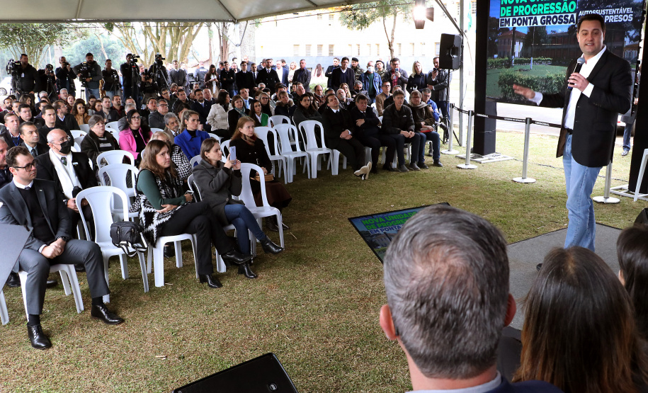 Governo do Estado inaugura Unidade de Progressão autossustentável em Ponta Grossa