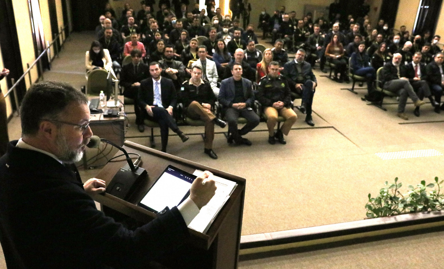Abertura do curso de formação de peritos e auxiliares de perícia da policia científica