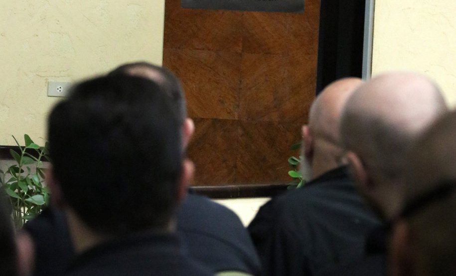Abertura do curso de formação de peritos e auxiliares de perícia da policia científica
