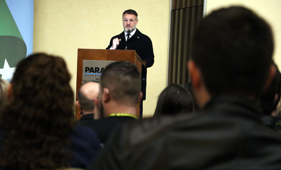 Abertura do curso de formação de peritos e auxiliares de perícia da policia científica