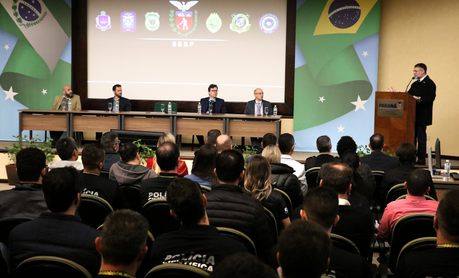 Abertura do curso de formação de peritos e auxiliares de perícia da policia científica