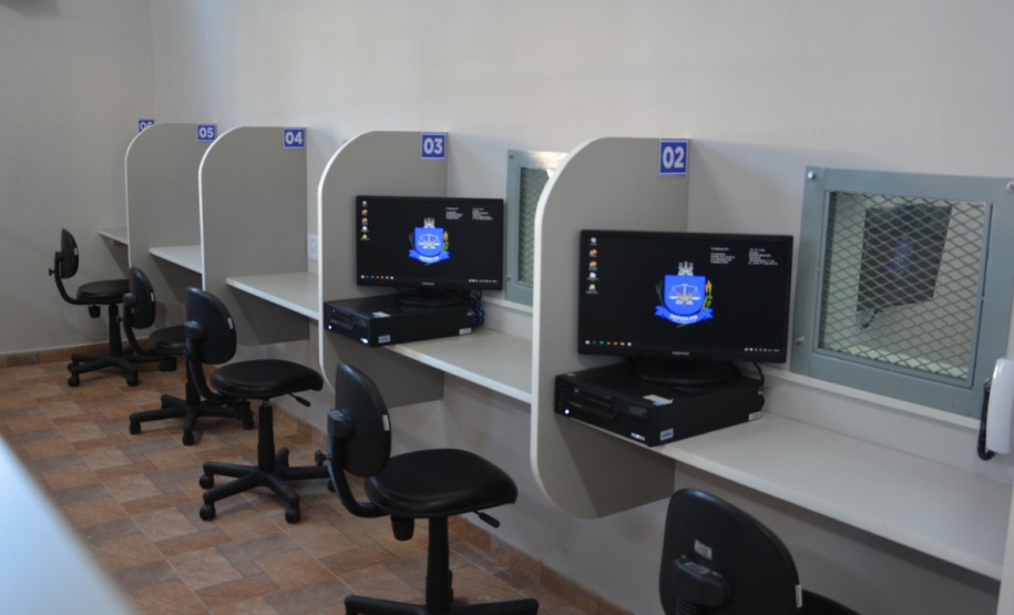 Penitenciária Central do Estado inaugura parlatório moderno e humanizado