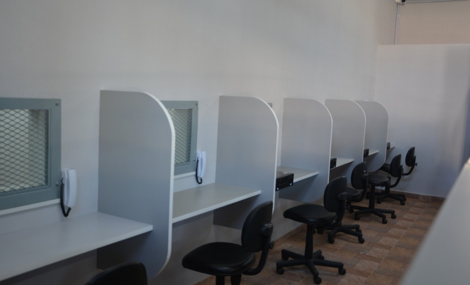 Penitenciária Central do Estado inaugura parlatório moderno e humanizado