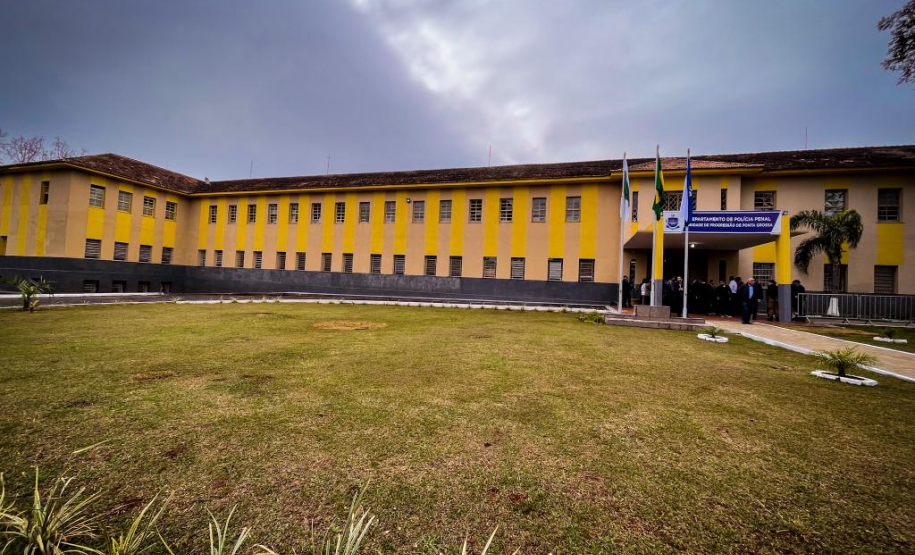 Governo do Estado inaugura Unidade de Progressão autossustentável em Ponta Grossa