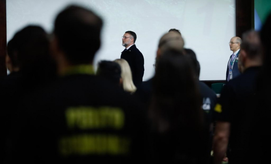 Abertura do curso de formação de peritos e auxiliares de perícia da policia científica