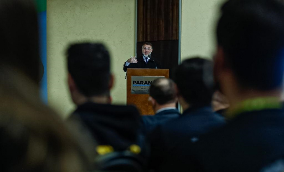 Abertura do curso de formação de peritos e auxiliares de perícia da policia científica