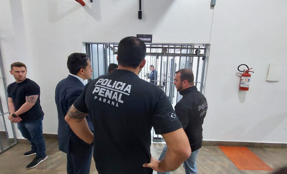 Policiais penais do Paraná visitam Secretaria de Administração Prisional e Socioeducativa de Santa Catarina