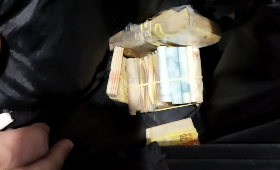 Dinheiro apreendido