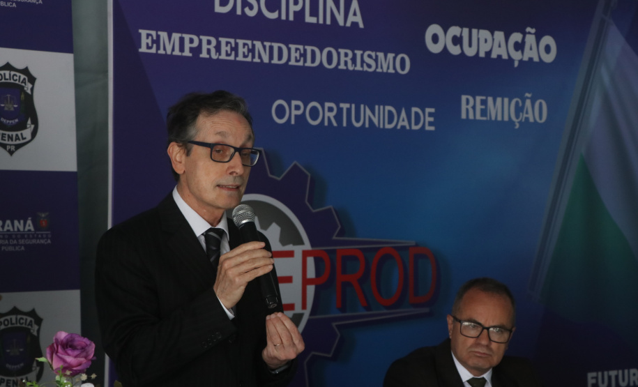 Polícia Penal do Paraná inaugura showroom dos canteiros de trabalho conveniados no Estado