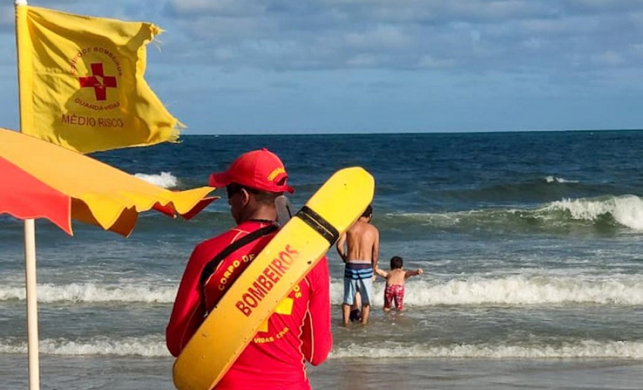 Corpo de Bombeiros abre processo seletivo para contratação de guarda-vidas civis