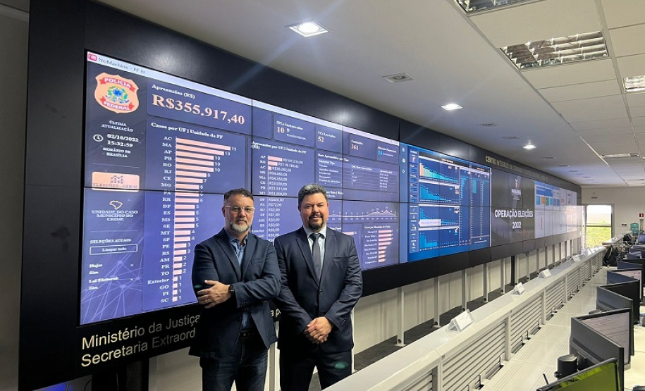 CICCR recebe representantes das forças de segurança durante a Operação Eleições 2022