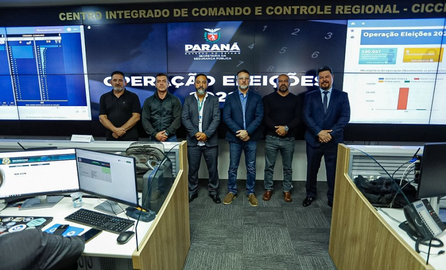 CICCR recebe representantes das forças de segurança durante a Operação Eleições 2022