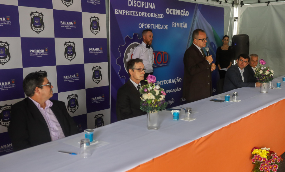 Polícia Penal do Paraná inaugura showroom dos canteiros de trabalho conveniados no Estado