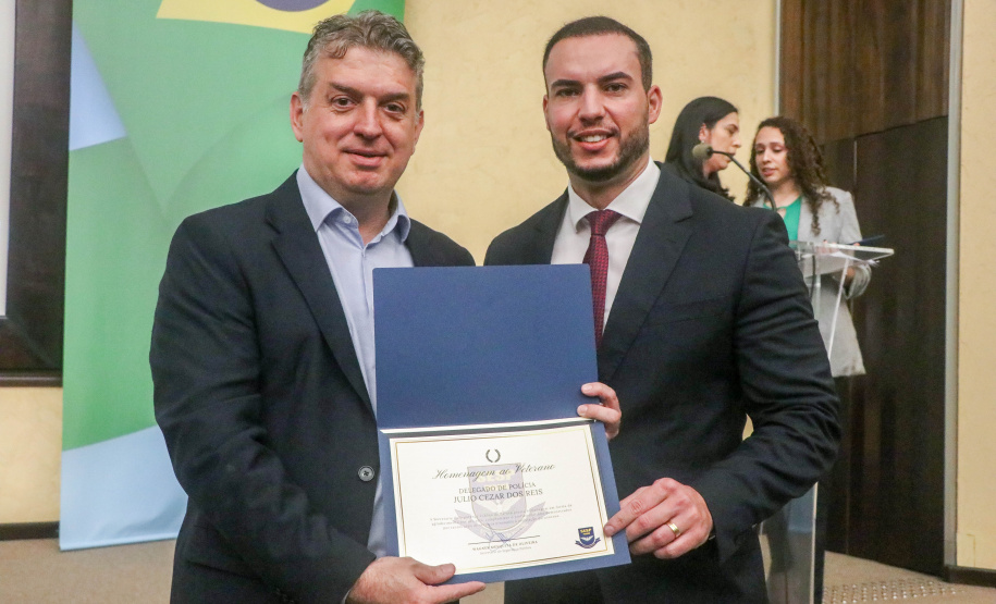 Secretaria da Segurança Pública do Paraná homenageia veteranos das forças estaduais