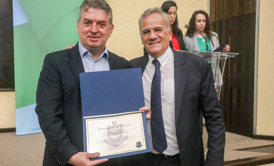 Secretaria da Segurança Pública do Paraná homenageia veteranos das forças estaduais