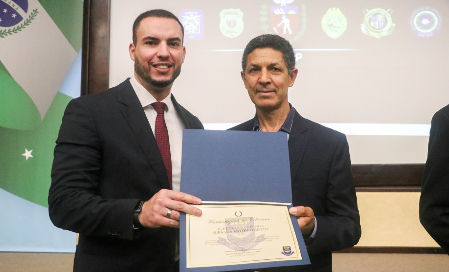 Secretaria da Segurança Pública do Paraná homenageia veteranos das forças estaduais