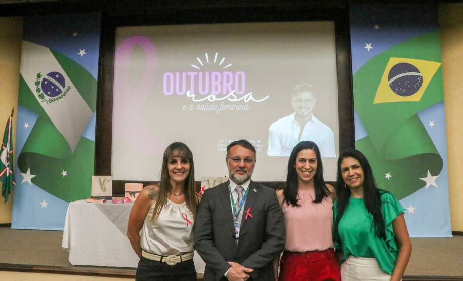 Segurança conscientiza servidoras sobre prevenção do câncer de mama