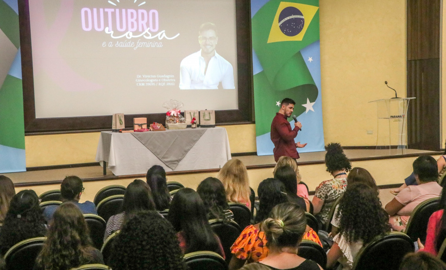 Segurança conscientiza servidoras sobre prevenção do câncer de mama