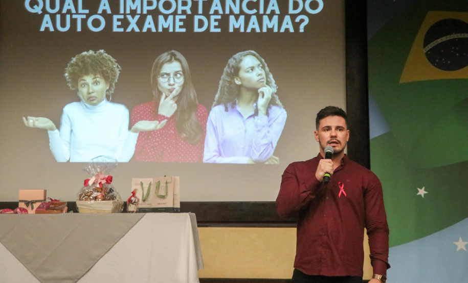 Segurança conscientiza servidoras sobre prevenção do câncer de mama