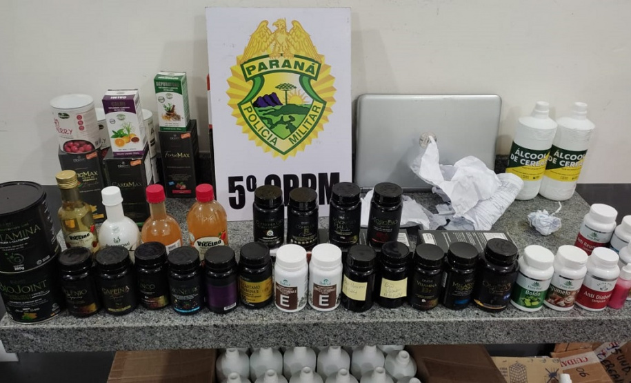 Após denúncia anônima, PM apreende medicamentos falsificados na região Oeste do Estado