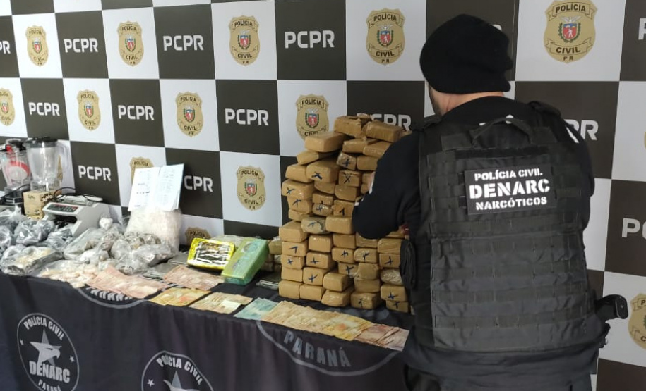 PCPR prende dez pessoas durante operação contra tráfico de drogas