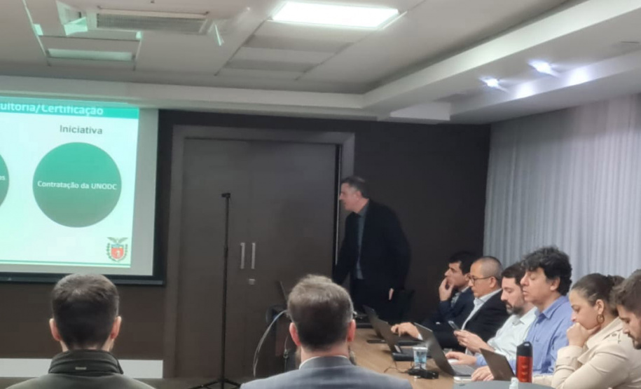 fotografia de reunião